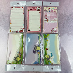 【No.26】: Medium Size Notepads(approx. 3.35 × 6.69 in) around 50 sheets