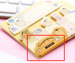 【No.8】:Sticky Tabs & Page Markers Cartoon(6 designs*15 sheets)