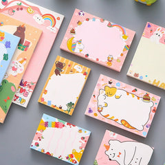 【No.1】:A7 Small Notepad Memo Pad (approx. 3.1 × 4.7 in)around 50sheets