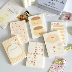 【No.1】:A7 Small Notepad Memo Pad (approx. 3.1 × 4.7 in)around 50sheets
