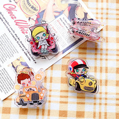【No.30】:Small PP Clip – Double-Sided Acrylic