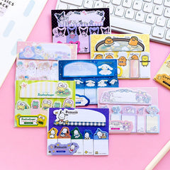 【No.8】:Sticky Tabs & Page Markers Cartoon(6 designs*15 sheets)