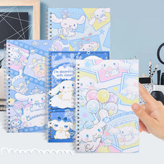 【No.18】:A5 Spiral notebooks White Pages (Approx. 8.3 × 5.7 in)