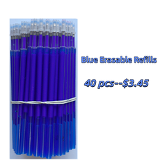 【Bundle Set G】:0.5mm Retractable Erasable Pen Refills