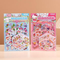 【Bundle Set E】:Chill stickers– Miniature Scenes for Journaling (NO GAMES)