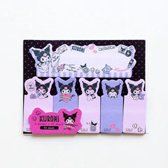 【No.8】:Sticky Tabs & Page Markers Cartoon(6 designs*15 sheets)