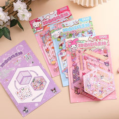 【Bundle Set E】:Chill stickers– Miniature Scenes for Journaling (NO GAMES)