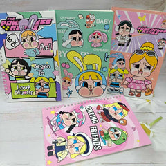 【No.18】:A5 Spiral notebooks White Pages (Approx. 8.3 × 5.7 in)