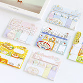【No.8】:Sticky Tabs & Page Markers Cartoon(6 designs*15 sheets)
