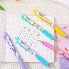 【No.3】: Black Gel Pens Cute Cartoon
