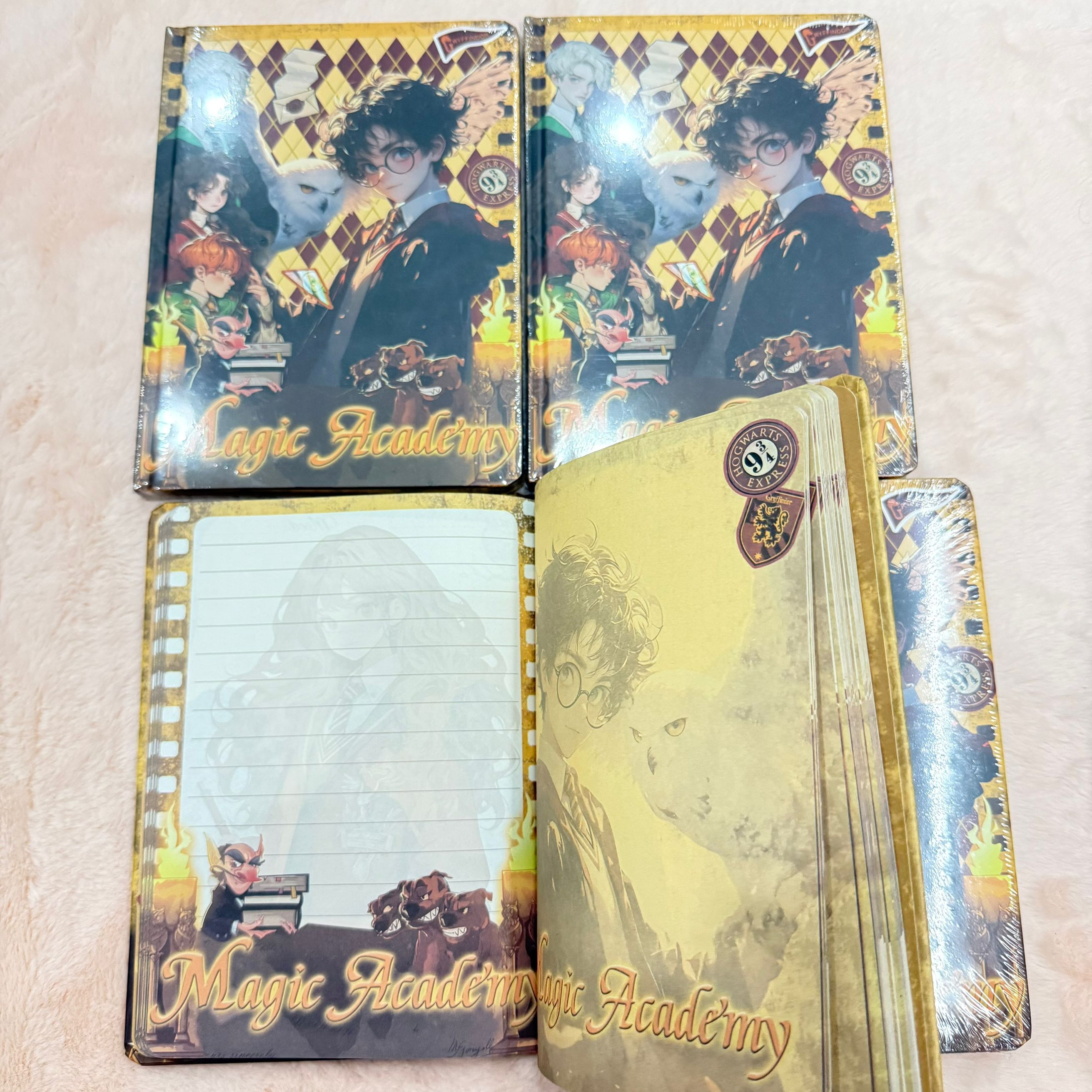 【Product A】 – A5 Notebook, Colorful Pages – Single hard Cover Notebook (No Game Option)