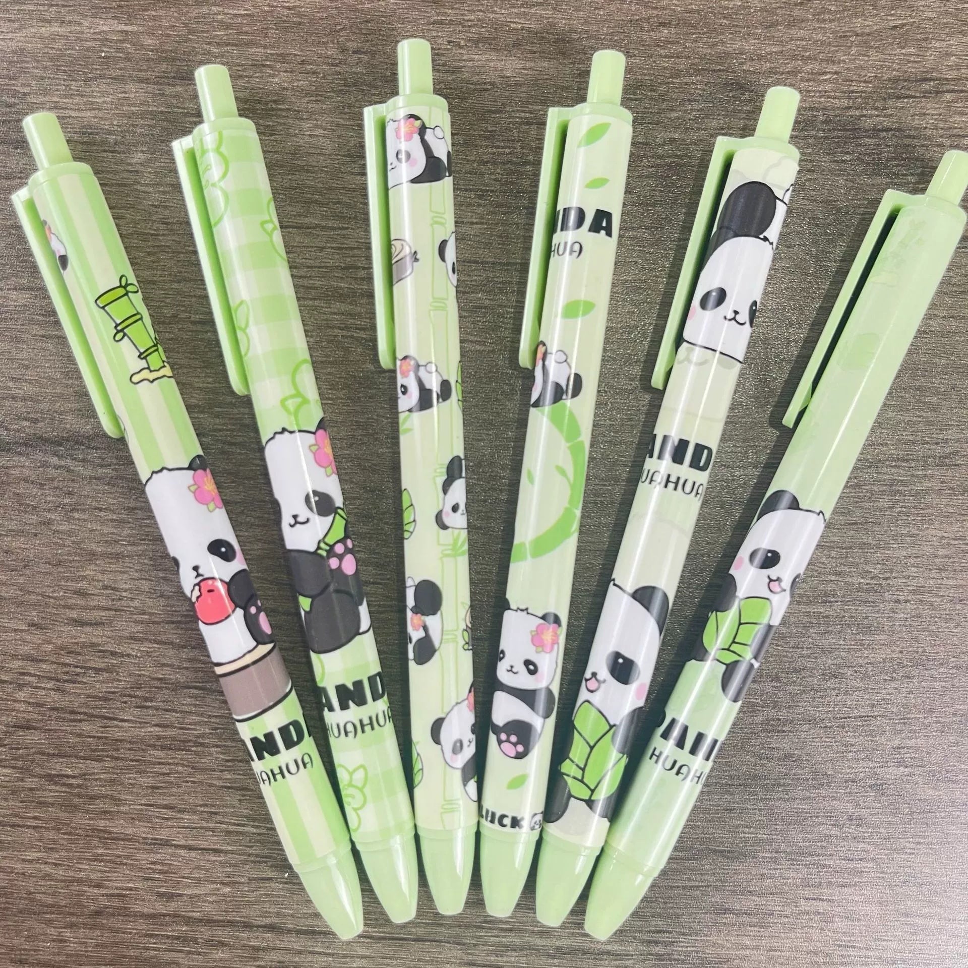 【No.3】: Black Gel Pens Cute Cartoon