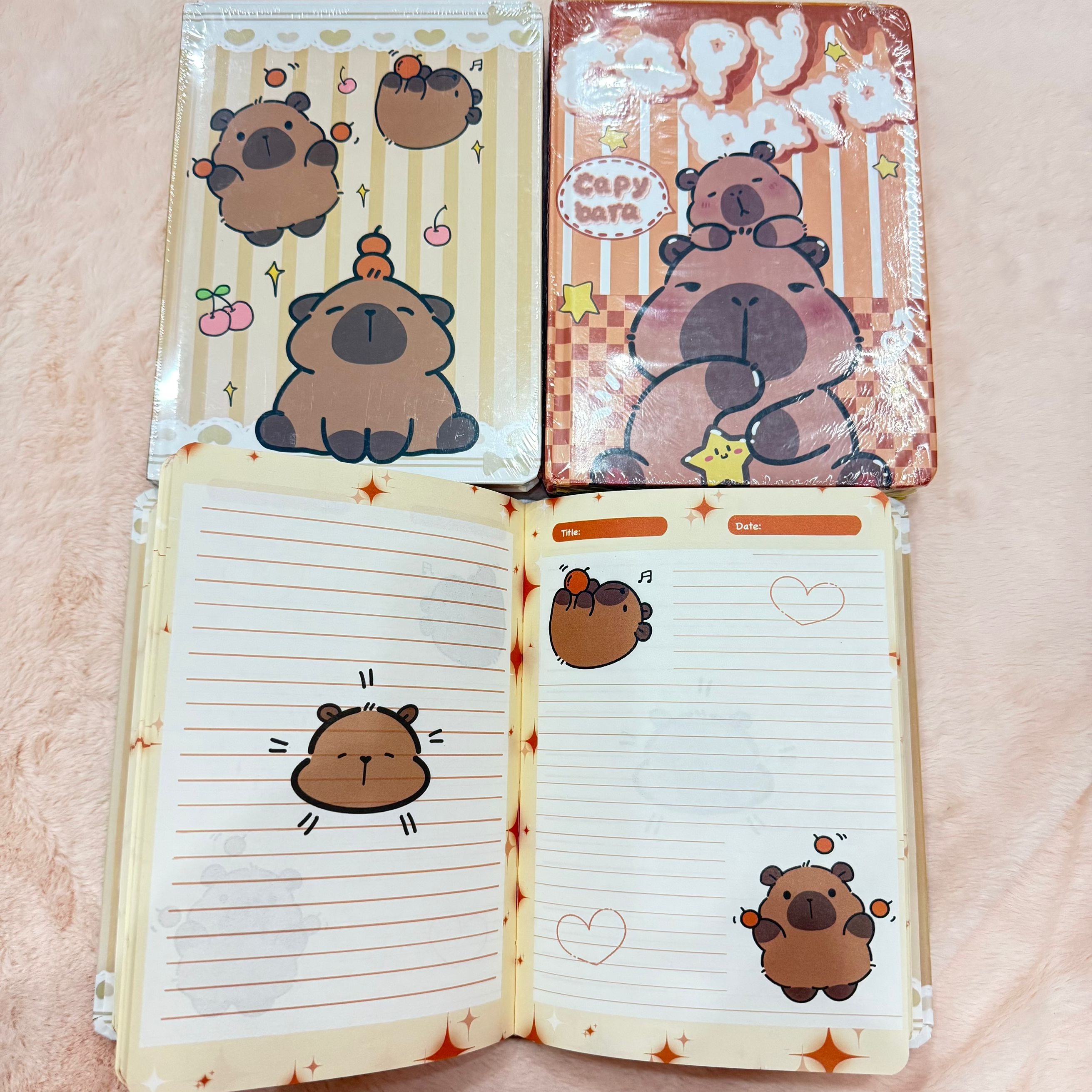 【Product A】 – A5 Notebook, Colorful Pages – Single hard Cover Notebook (No Game Option)