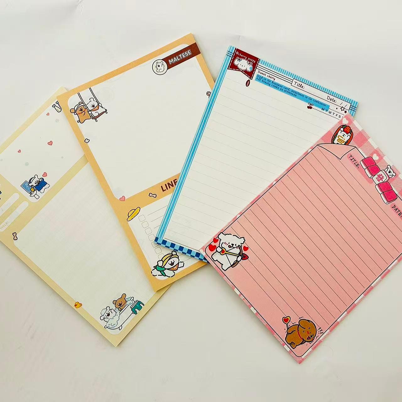 【No.23】:A5 Notepad Memo Pad (Approx. 8.3 × 5.7 in) around 50sheets