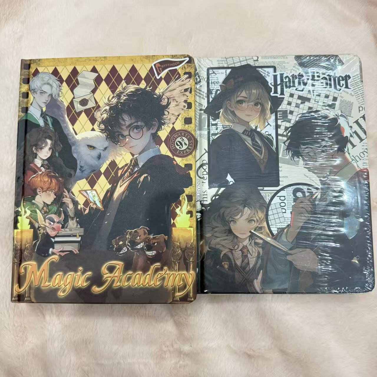 【Product A】 – A5 Notebook, Colorful Pages – Single hard Cover Notebook (No Game Option)