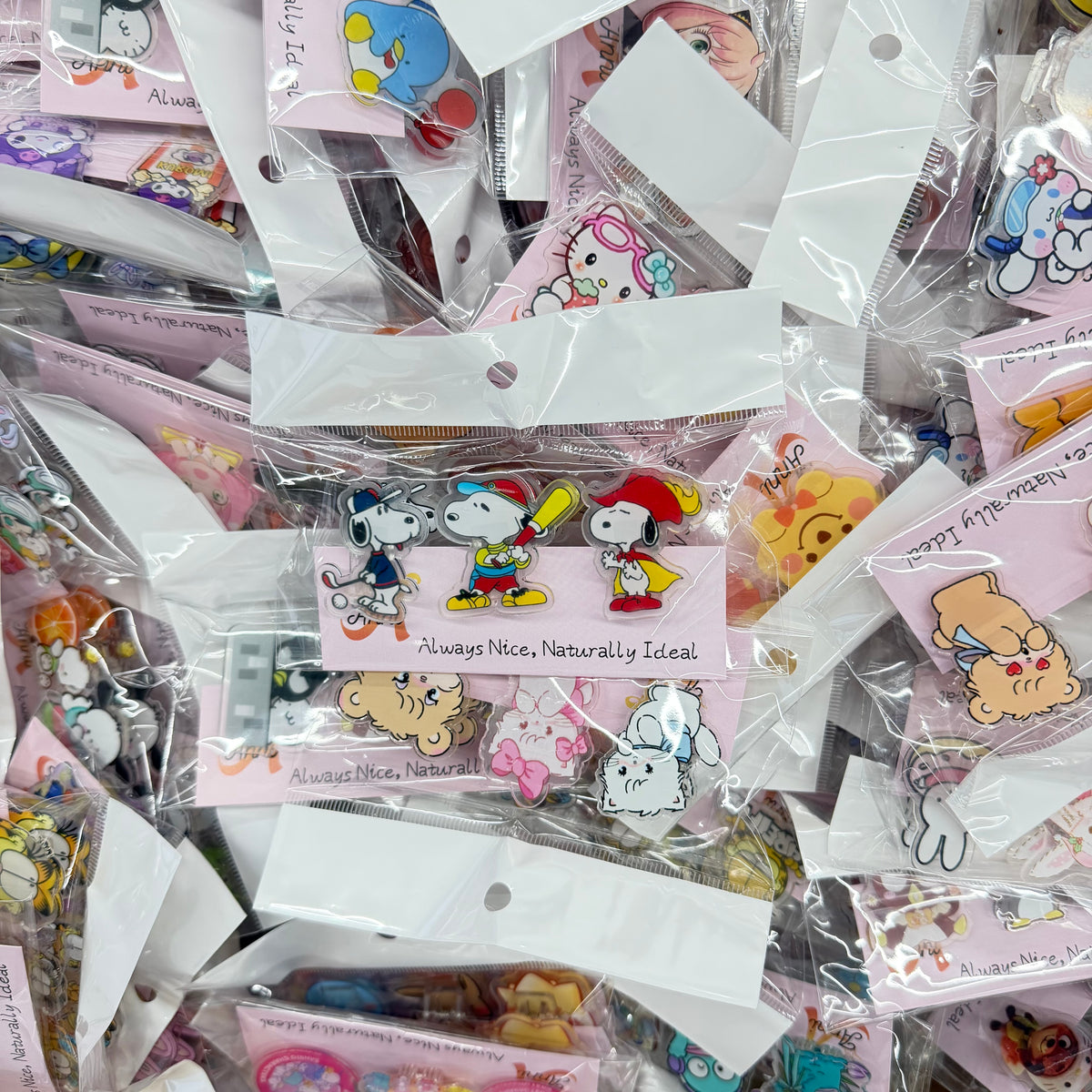 【No.30】:Small PP Clip – Double-Sided Acrylic