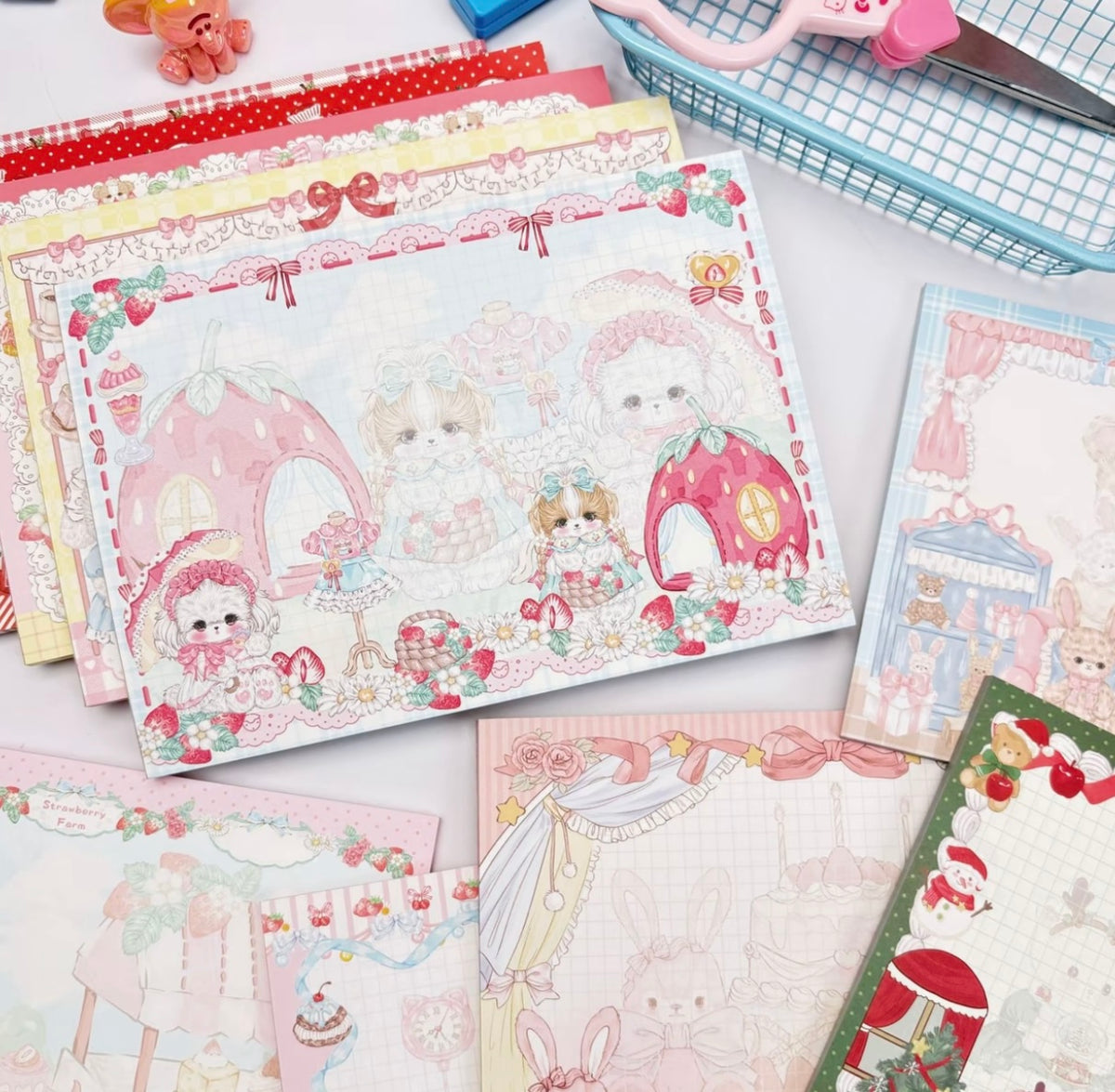 【No.32】B6 Animal Series Notepad (4.9 × 6.9 in), Thick Paper, Approx. 30 Sheets