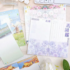 【No.27】: Nature Medium Notepads(approx. 3.65 × 6.69 in)