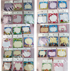 【No.2】:Small Cute Sticky Notes – 3 × 3 in (7.5 × 7.5 cm) | 30–50 Sheets