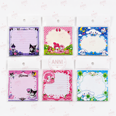 【No.2】:Small Cute Sticky Notes – 3 × 3 in (7.5 × 7.5 cm) | 30–50 Sheets
