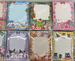 【No.39】B6 Cartoon Notepad with Double-Sided Printed Pages (4.9 × 6.9 in) | Thick Paper | Approx. 35 Sheets