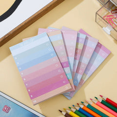 【No.1】:A7 Small Notepad Memo Pad （approx. 3.1 × 4.7 in）around 50sheets