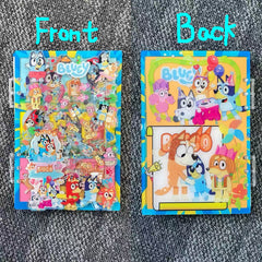 【Self-Pick】A5 Acrylic Shaker Binder Notebook (Approx. 5.83 × 8.27 in) – 30 Sheets | Choose Your Design