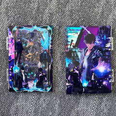 【Self-Pick】A5 Acrylic Shaker Binder Notebook (Approx. 5.83 × 8.27 in) – 30 Sheets | Choose Your Design