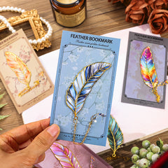 【No.37】:Metal Bookmarks – Nature-Inspired Style