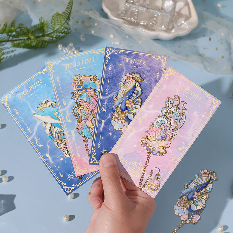 【No.37】:Metal Bookmarks – Nature-Inspired Style