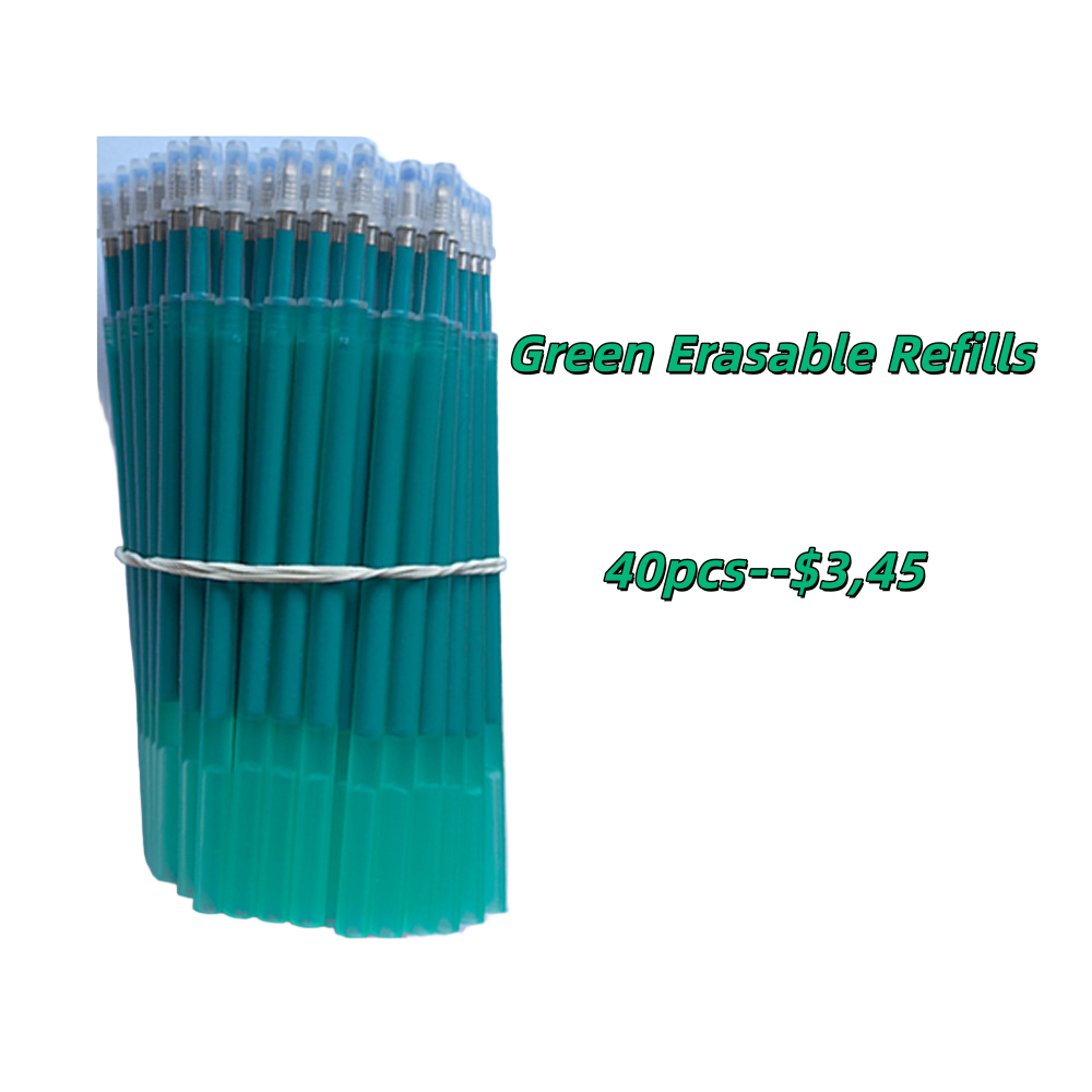 【Bundle Set G】:0.5mm Retractable Erasable Pen Refills