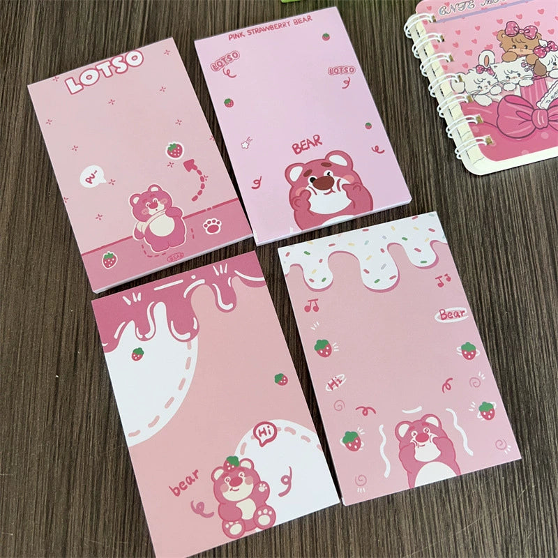 【No.1】:A7 Small Notepad Memo Pad Ideal for Writing（8*12cm）50sheets