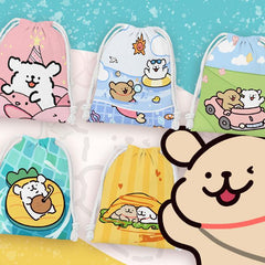 【No.20】:Drawstring Bags（9.8" × 12.6"）