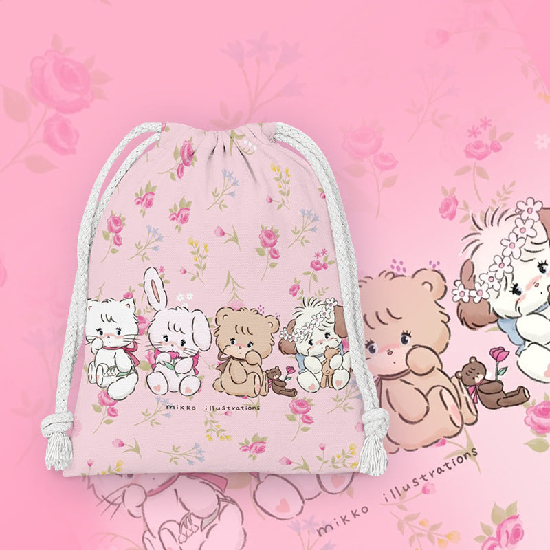 【No.20】:Drawstring Bags（9.8" × 12.6"）