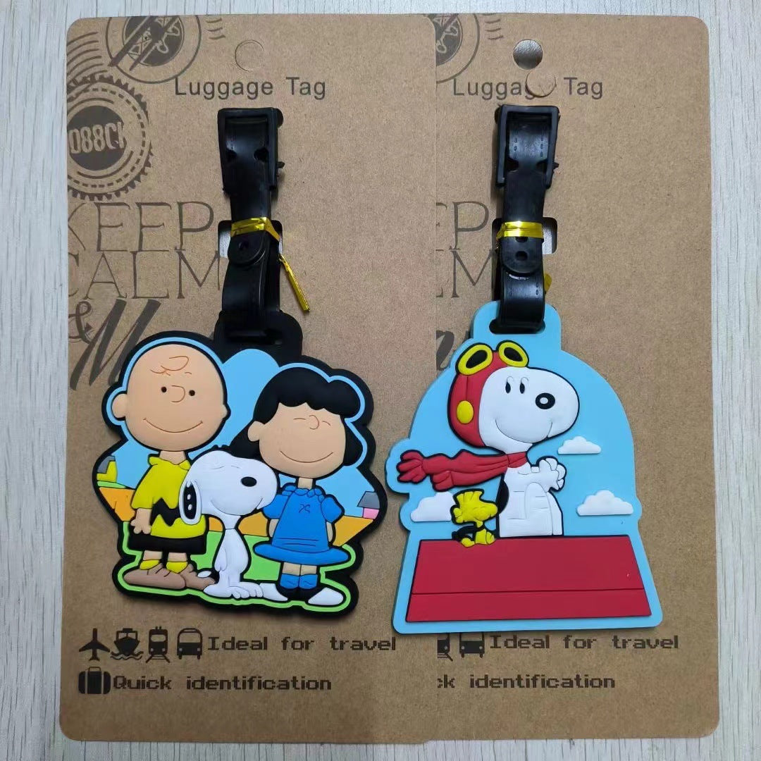 【No.19】:Cutie Silicone Rubber Luggage Tags