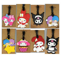 【No.19】:Cutie Silicone Rubber Luggage Tags
