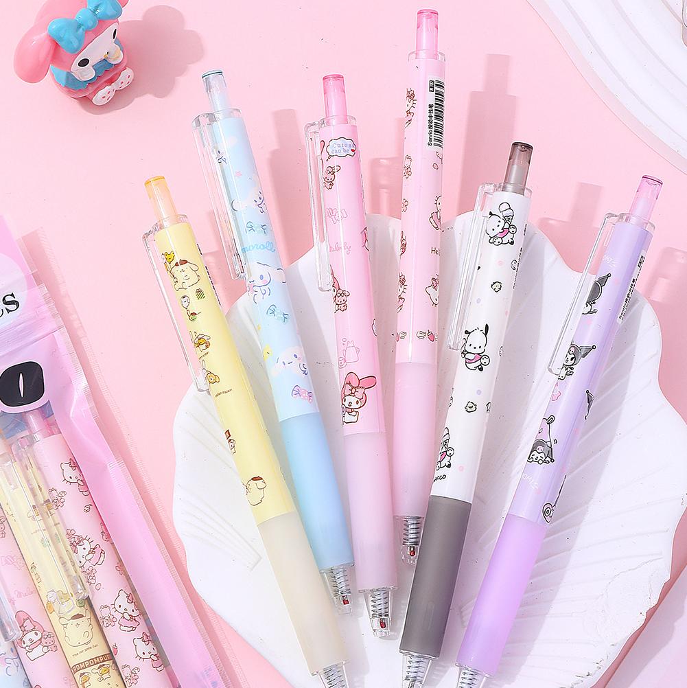【No.3】: Black Gel Pens Cute Cartoon