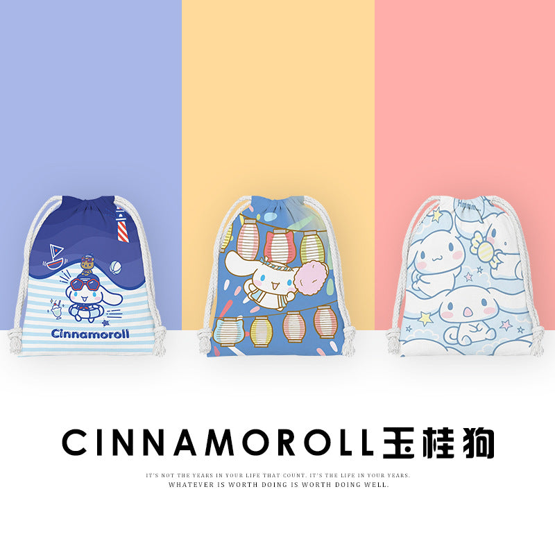 【No.20】:Drawstring Bags（9.8" × 12.6"）