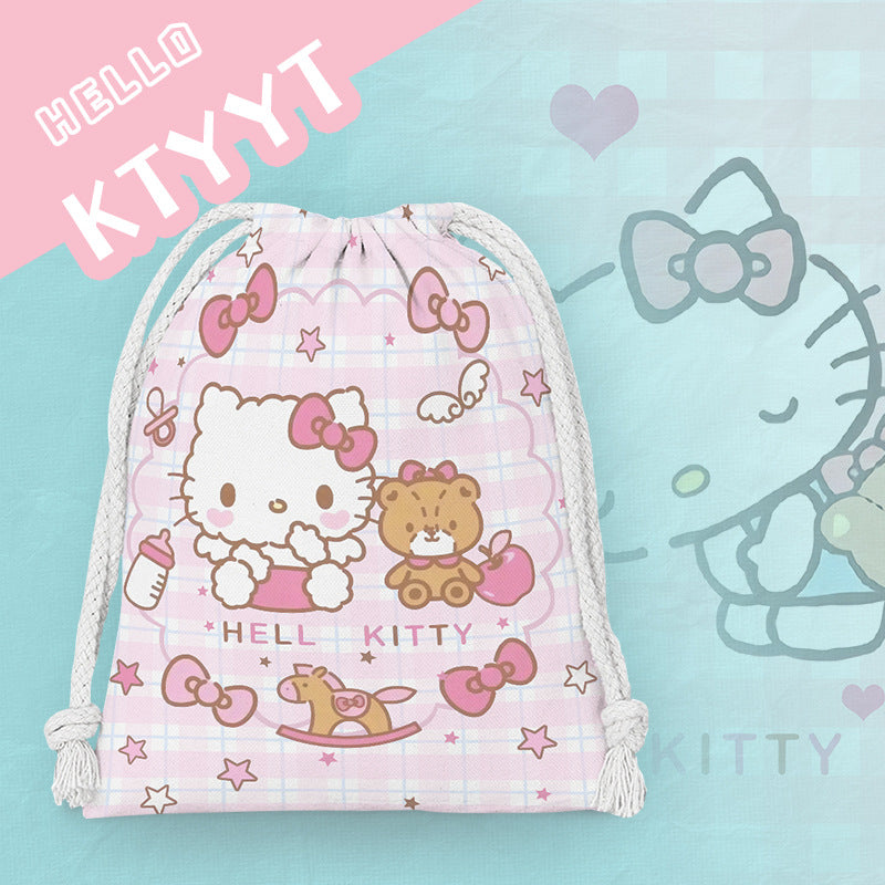 【No.20】:Drawstring Bags（9.8" × 12.6"）