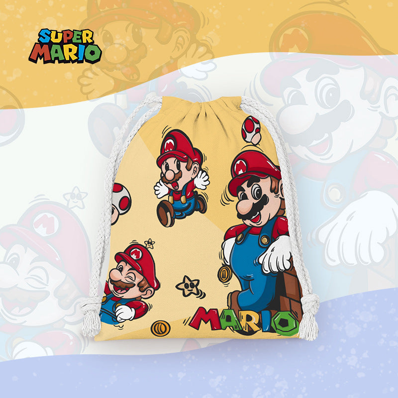 【No.20】:Drawstring Bags（9.8" × 12.6"）