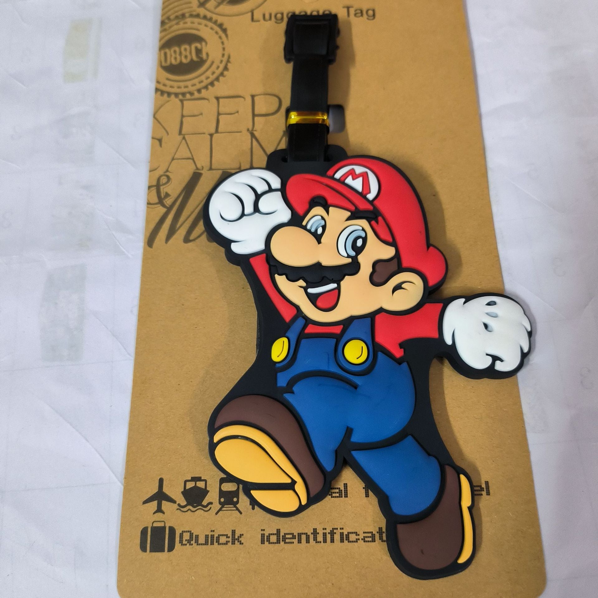 【No.19】:Cutie Silicone Rubber Luggage Tags