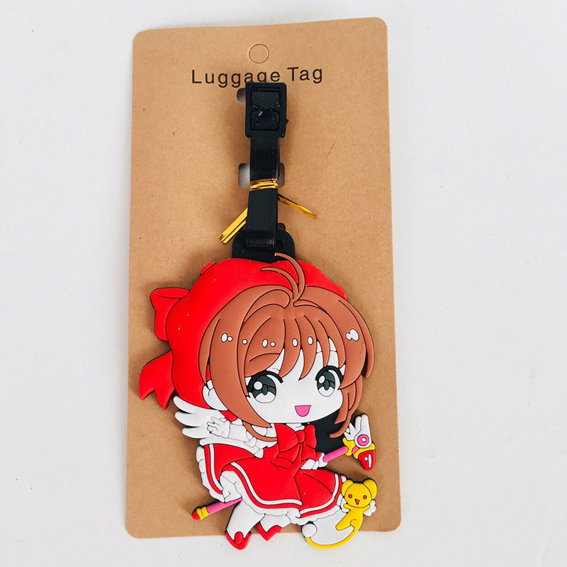 【No.19】:Cutie Silicone Rubber Luggage Tags