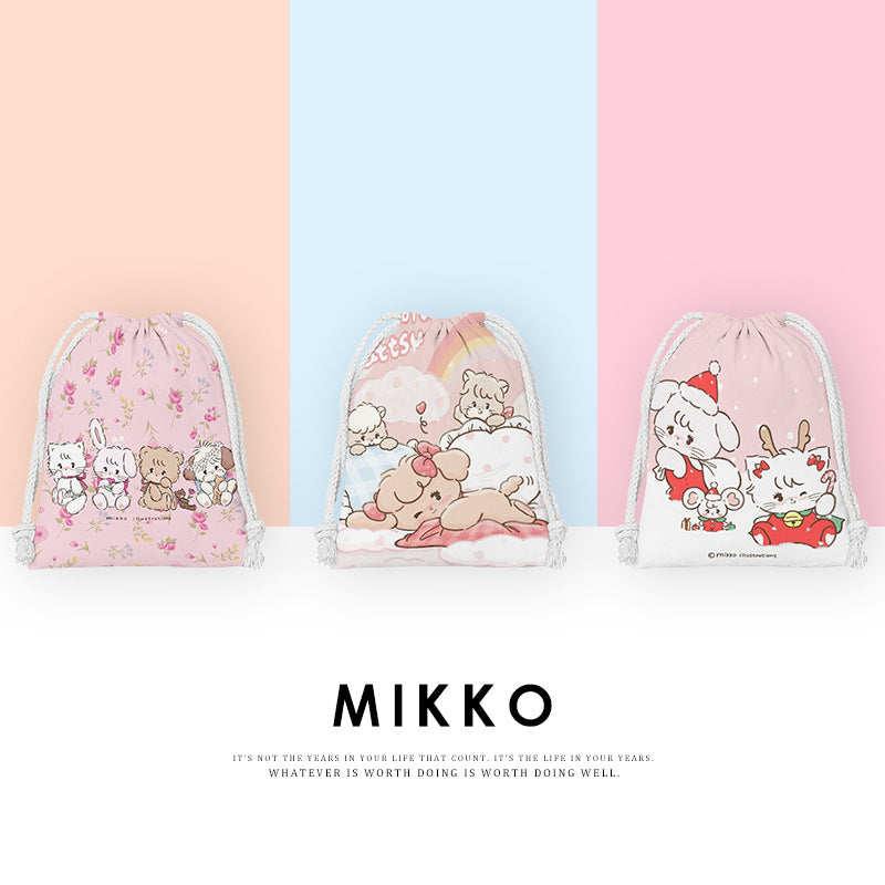 【No.20】:Drawstring Bags（9.8" × 12.6"）