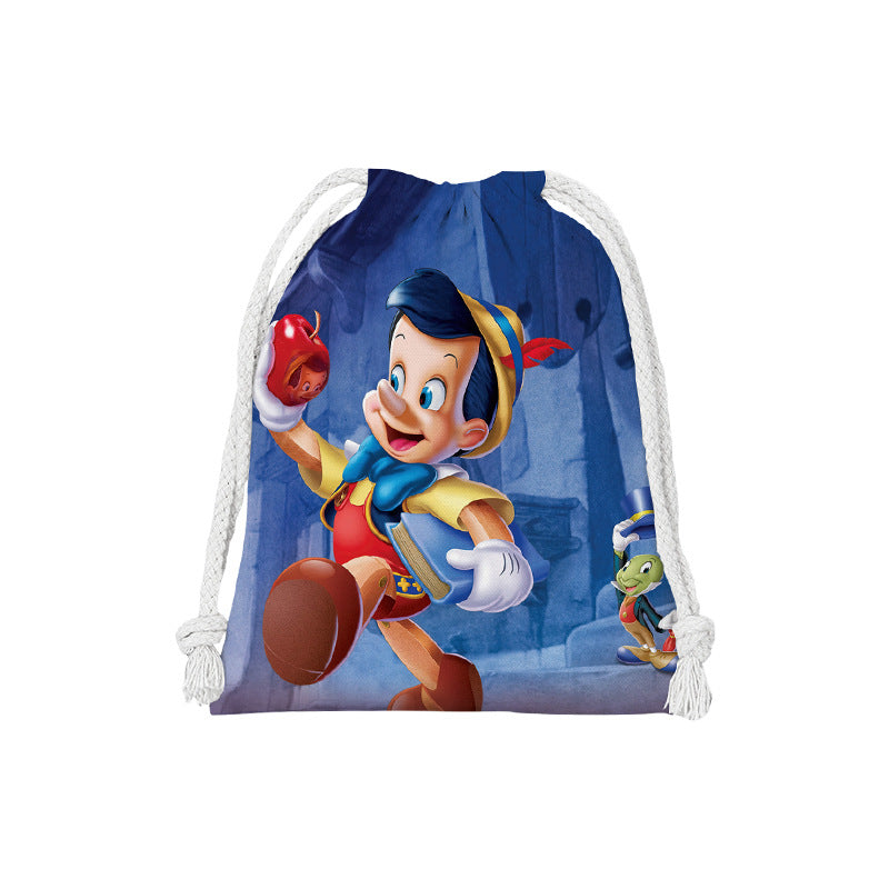 【No.20】:Drawstring Bags（9.8" × 12.6"）
