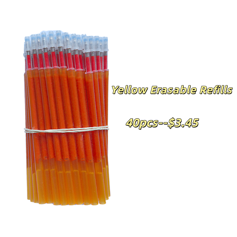 【Bundle Set G】:0.5mm Retractable Erasable Pen Refills