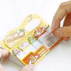 【No.8】:Sticky Tabs & Page Markers Cartoon（6 designs*15 sheets）