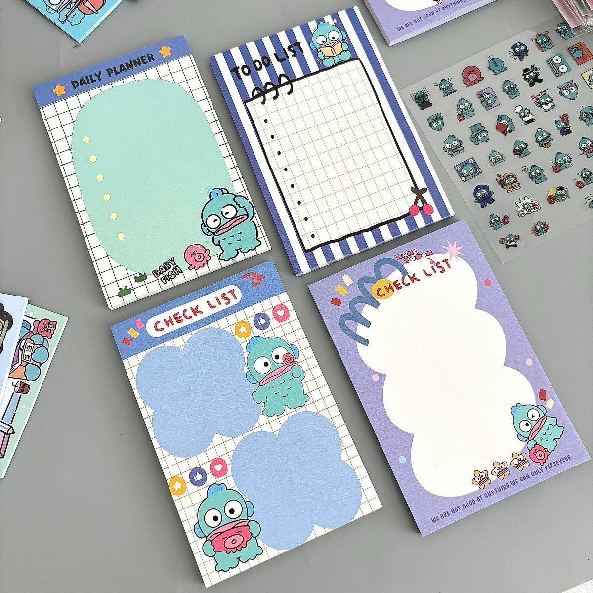 【No.1】:A7 Small Notepad Memo Pad Ideal for Writing（8*12cm）50sheets