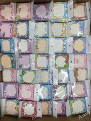 【No.2】:Small Cute Sticky Notes – 3 × 3 in (7.5 × 7.5 cm) | 30–50 Sheets